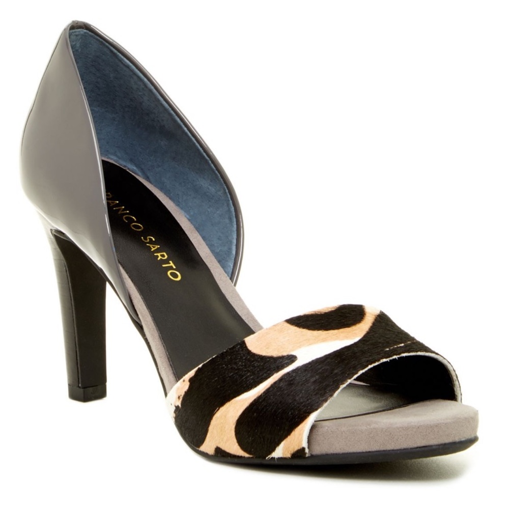 Franco Sarto heels open toe